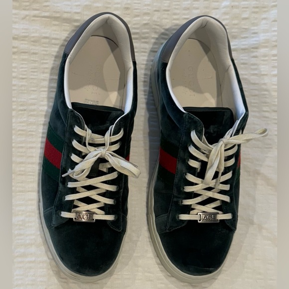 Men’s Gucci Ace Sneaker Size 13 - Picture 2 of 8